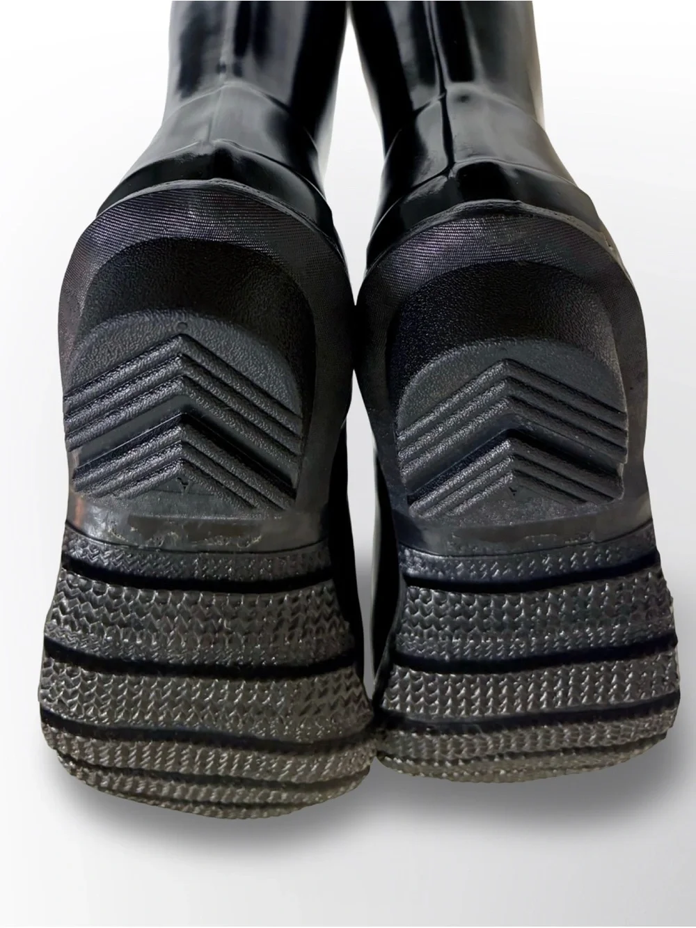 Hunter Original Tall Gloss Rain Boots Black Women’s 5/US 5F Waterproof Knee High